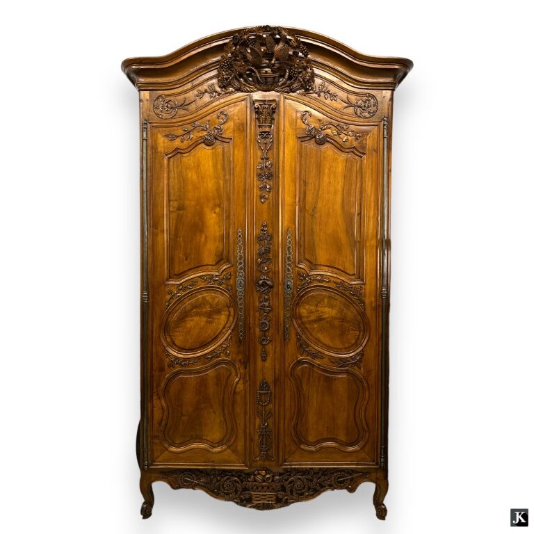 Very large 18th Century French Carved Armoire