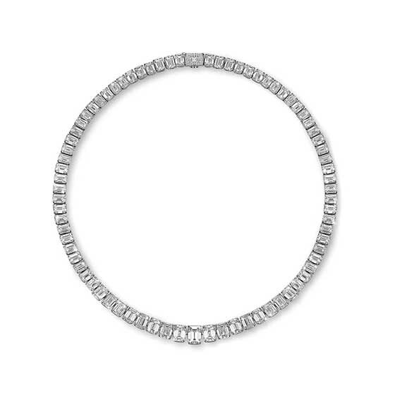 8815 Carat Platinum Diamond Necklace Auction img